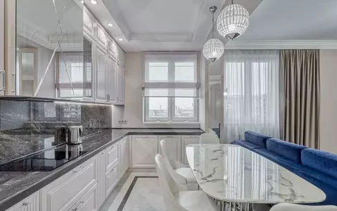 4-КОМН. КВАРТИРА С ОТДЕЛКОЙ 131 М² НА 9 ЭТАЖЕ
