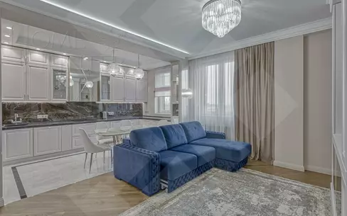 4-КОМН. КВАРТИРА С ОТДЕЛКОЙ 131 М² НА 9 ЭТАЖЕ