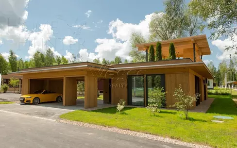 1-этажный коттедж 190 м² с отделкой