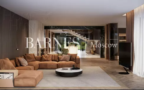 2-этажный коттедж 1 596 м² без отделки