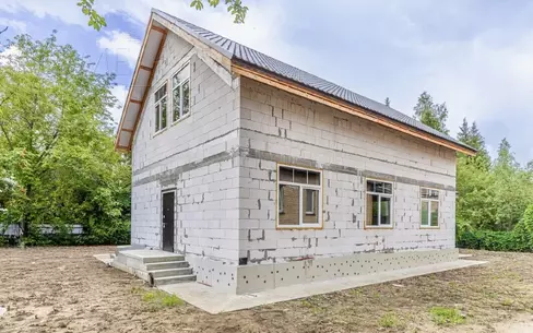 2-этажный коттедж 250 м² без отделки