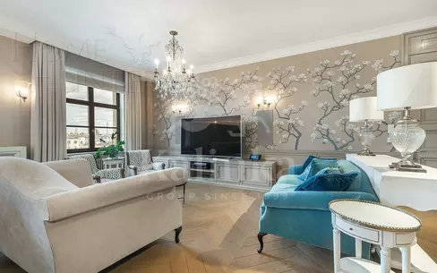 4-КОМН. КВАРТИРА С ОТДЕЛКОЙ 200 М² НА 7 ЭТАЖЕ