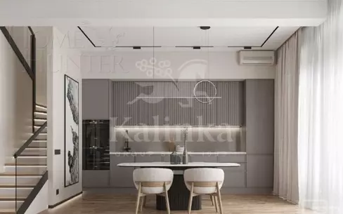 3-этажный таунхаус 168.6 м² с отделкой