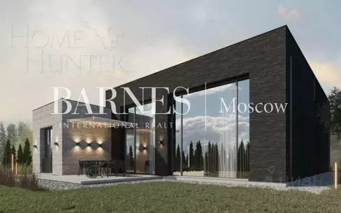 1-этажный коттедж 160 м² без отделки