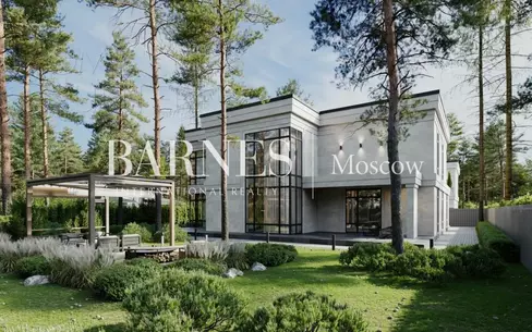 2-этажный коттедж 520 м² с отделкой
