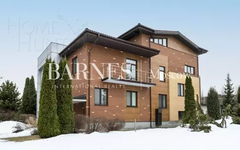 3-этажный коттедж 980 м² с отделкой