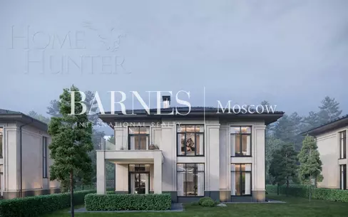 2-этажный коттедж 307 м² без отделки