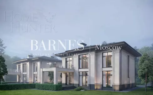 2-этажный коттедж 307 м² без отделки