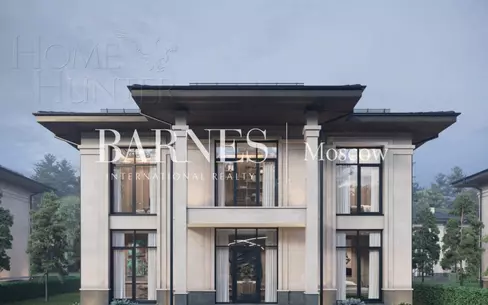 2-этажный коттедж 307 м² без отделки