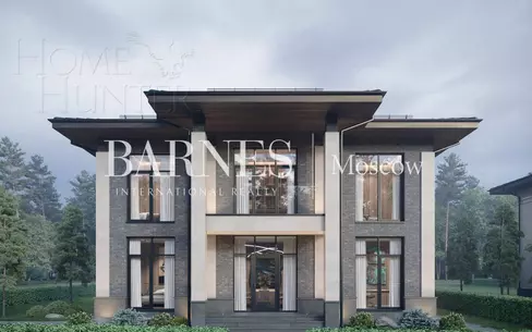 2-этажный коттедж 307 м² без отделки