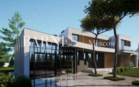 2-этажный коттедж 594.75 м² без отделки