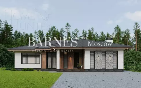 1-этажный коттедж 272.7 м² без отделки