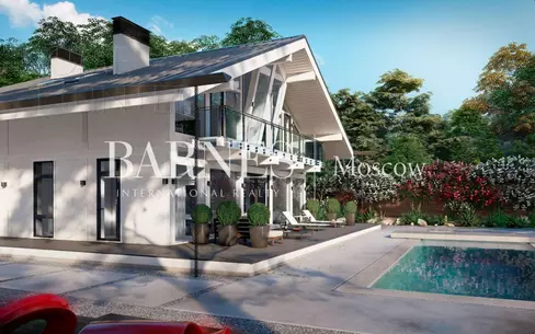 2-этажный коттедж 261 м² с отделкой