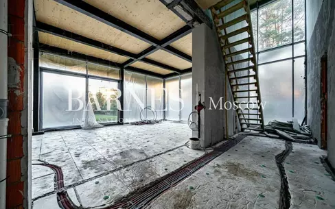 2-этажный коттедж 385 м² без отделки