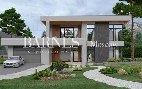 2-этажный коттедж 580 м² без отделки