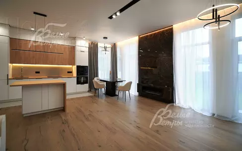 1-этажный коттедж 121 м² с отделкой