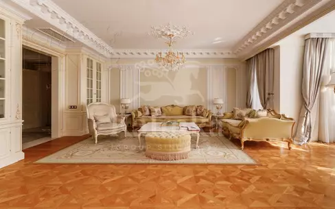4-КОМН. КВАРТИРА С ОТДЕЛКОЙ 190 М² НА 3 ЭТАЖЕ