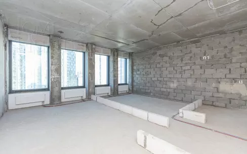 1-КОМН. КВАРТИРА БЕЗ ОТДЕЛКИ 43 М² НА 9 ЭТАЖЕ