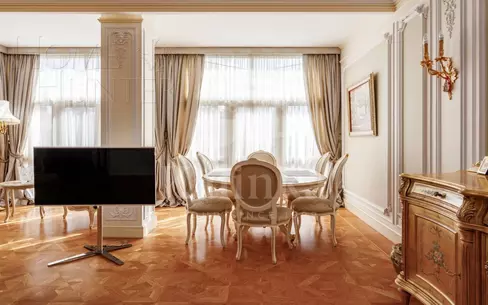 4-КОМН. КВАРТИРА С ОТДЕЛКОЙ 190 М² НА 3 ЭТАЖЕ
