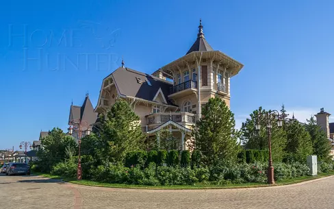 2-этажный коттедж 374 м² с отделкой