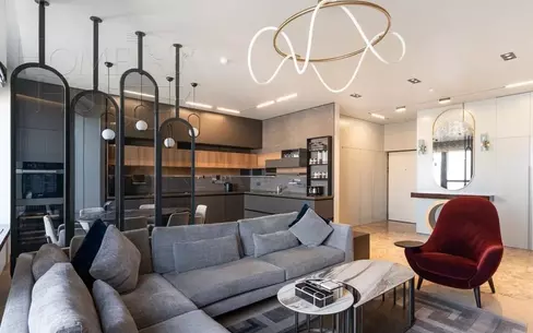 3-КОМН. КВАРТИРА С ОТДЕЛКОЙ 107 М² НА 15 ЭТАЖЕ
