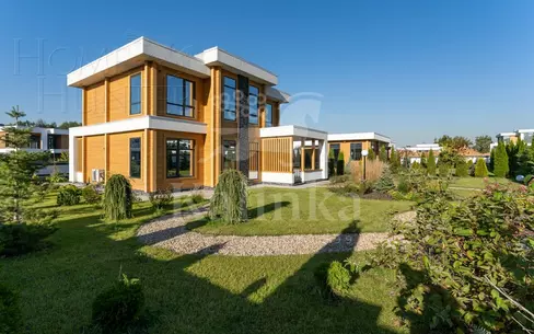 2-этажный коттедж 389.2 м² без отделки