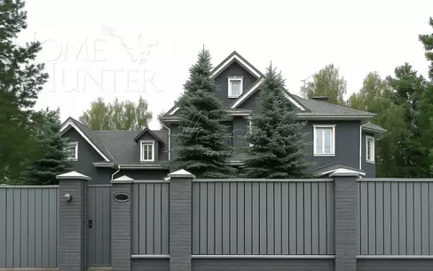 2-этажный коттедж 450 м² без отделки