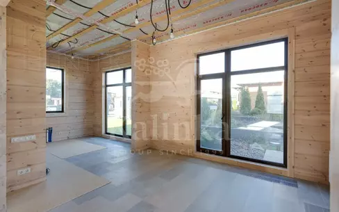 2-этажный коттедж 389.2 м² без отделки