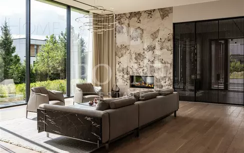 2-этажный коттедж 750 м² с отделкой