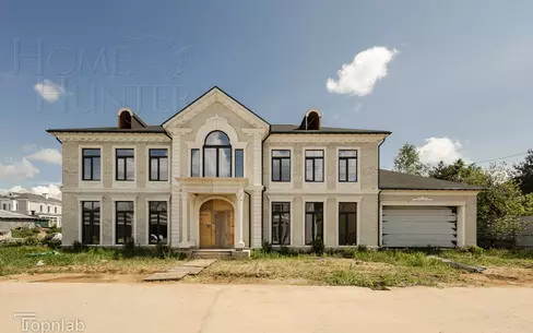 2-этажный коттедж 500 м² без отделки