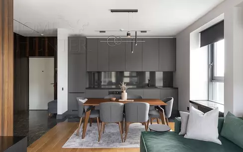 2-КОМН. КВАРТИРА С ОТДЕЛКОЙ 65 М² НА 12 ЭТАЖЕ