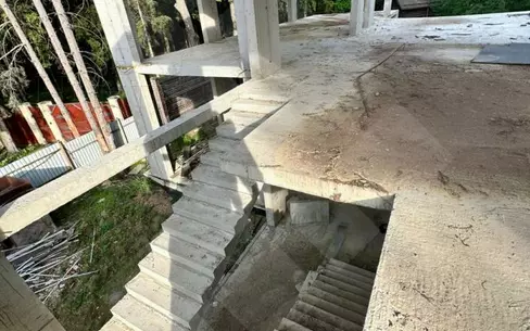 2-этажный коттедж 500 м² без отделки