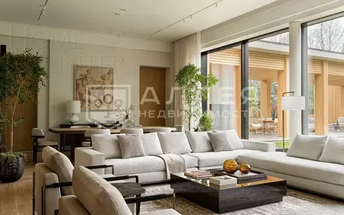 3-этажный коттедж 1 450 м² с отделкой