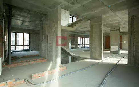 3-этажный таунхаус 412.3 м² без отделки