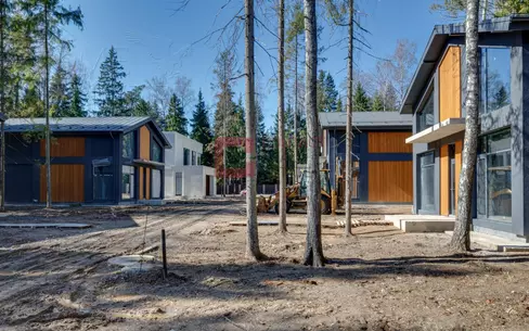 2-этажный коттедж 306 м² без отделки