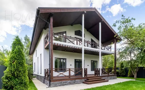 2-этажный коттедж 290 м² с отделкой