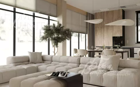 2-этажный коттедж 200 м² без отделки