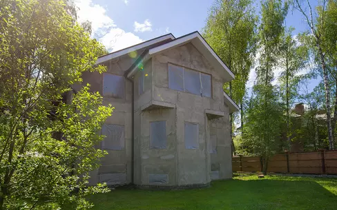 2-этажный коттедж 650 м² без отделки