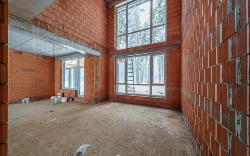 2-этажный коттедж 250 м² без отделки