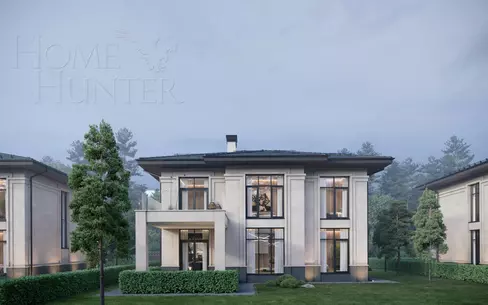 2-этажный коттедж 315.6 м² без отделки