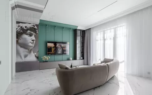2-этажный коттедж 238.4 м² с отделкой