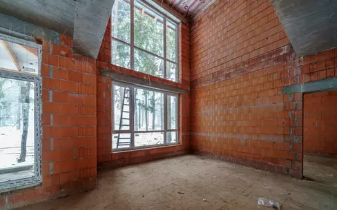 2-этажный коттедж 250 м² без отделки