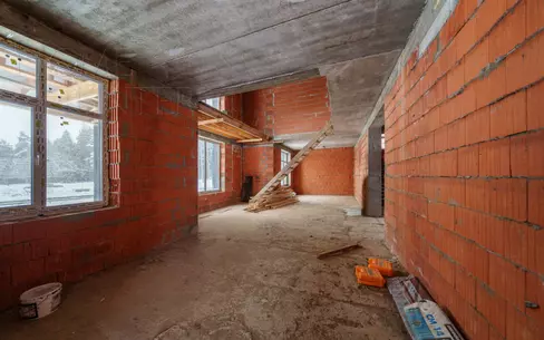 2-этажный коттедж 305 м² без отделки