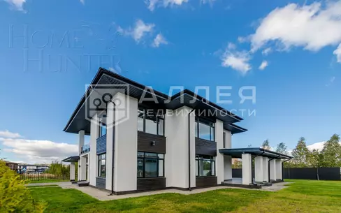 2-этажный коттедж 250 м² без отделки