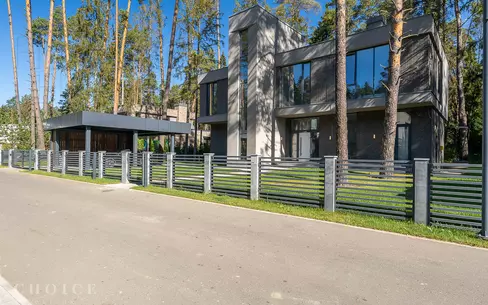 2-этажный коттедж 400 м² с отделкой