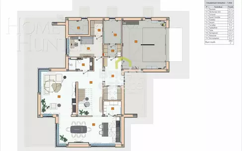 2-этажный коттедж 638 м² без отделки