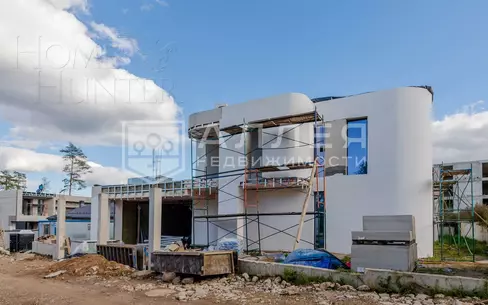 2-этажный коттедж 410 м² без отделки
