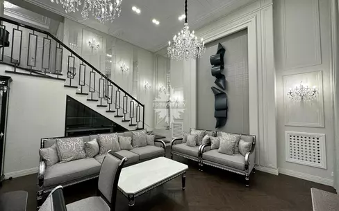 2-УРОВНЕВАЯ КВАРТИРА С ОТДЕЛКОЙ 250 М² НА 3 ЭТАЖЕ