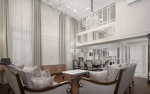 2-УРОВНЕВАЯ КВАРТИРА С ОТДЕЛКОЙ 250 М² НА 3 ЭТАЖЕ
