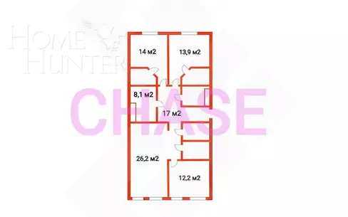 4-КОМН. КВАРТИРА С ОТДЕЛКОЙ 113.3 М² НА 5 ЭТАЖЕ